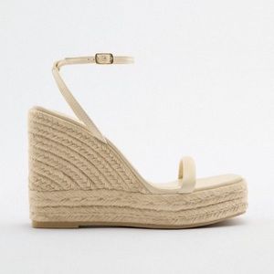 Zara Wedge Sandal NEW